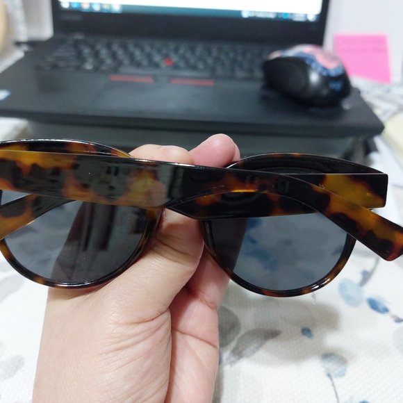 JCP Trendy Sunglasses Leopard Print Pattern Summer Shades - Picture 4 of 8